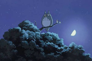 Totoro perched on top of his tree - © Studio Ghibli