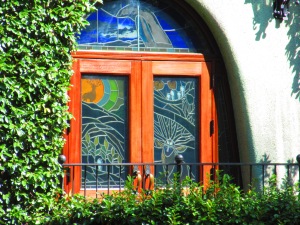 Stained-glass window from Princess Mononoke